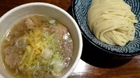 「【限定】つけそば　ゆず塩750円」@麺 一直の写真