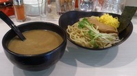 「カレーつけ麺（普通･温）+ライス(サービス)」@CURRY&BAR 2531の写真