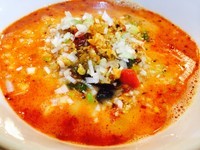 「夜限定  トマトタンタン麺」@麺屋 紅の写真