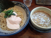 「〖期間限定〗濃厚煮干鶏そば（小）つけ麺ver800円」@中華そば 旋の写真
