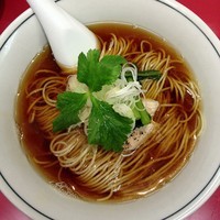 「煮干らーめん　￥６００」@煮干亭の写真