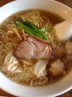 「ワンタン麺」@らーめん穀雨の写真