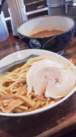 「濃厚えびつけ麺」@東京背脂 銀の豚の写真