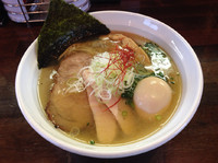 「【木曜限定】あさりと煮干のラーメン700円」@麺や 飛来の写真