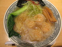 「海老ワンタン麵　「842円」」@二代目丸源 岩槻店の写真