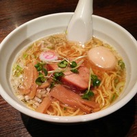 「中華そば＋味玉＋チャーマヨ丼」@つけめんTETSU 三鷹店の写真