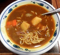 「カレーラーメン（ﾊｰﾌ）（500円）」@大衆食堂 正広の写真