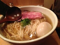 「味玉そば」@中華蕎麦 蘭鋳の写真