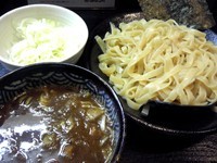 「濃厚つけ麺（中）￥750･ネギ￥50」@濃厚中華そば 麺 松蔵の写真