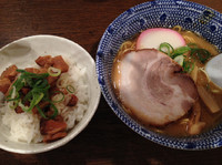 「こどもらーめんセット(ミニ和歌山らーめん+ミニ豚丼)」@新和歌山らーめん 極ジョーの写真