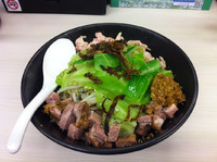 「かず屋の汁なし  クーポンで700円」@濃厚鶏豚骨魚介つけ麺 かず屋の写真