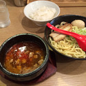 つけ麺味玉840円+ご飯150円