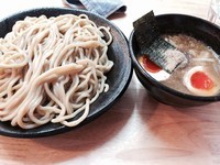 「味玉つけ麺特盛」@自家製太麺 元気屋の写真