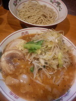 「味噌つけめん(限定)＋味玉」@豚星。の写真