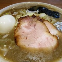 「煮干蕎麦（並）　780円+潮玉子」@つじ田 奥の院の写真