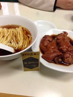 「豚足そば1030円」@徳記の写真