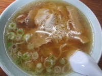 「純手打ラーメン　「650円」」@純手打ラーメン 近江やの写真