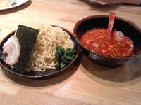 「赤つけ、大盛り」@ラーメン大桜 町田・野津田店の写真