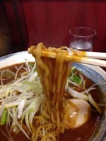 「カレー麺大盛」@二代目めん家 味味の写真