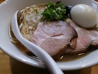 「煮干ソバ(黒)」@煮干中華ソバ イチカワの写真