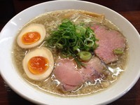 「味玉煮干ラーメン」@らーめん 香澄 阿波座本店の写真