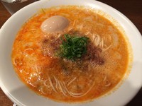 「坦々麺+半熟味玉」@創作麺工房 鳴龍の写真