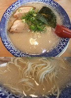 「博多塩とんこつ」@博多ラーメン鶴亀堂 鶴ヶ島店の写真