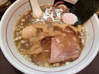 「にぼしそば+味玉」@おおぜき中華そば店の写真