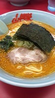 「特製味噌 中盛り」@ラーメン山岡家 伊勢崎宮子店の写真