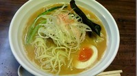 「限定　海老塩白湯麺（780円）」@柳麺まる重の写真