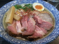 「塩煮干しそばチャーシュー増し」@麺処 ほん田 nijiの写真