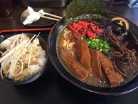 「限定「塩ラーメン」＋チャーシュータルタル丼（メルマガ限定）」@煮干 丸めの写真