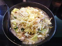 「タンメン 塩(680円)+ランチセットA(200円)」@麺工房 楓の写真