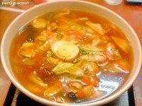 「とろみ雷門麺 大盛(940円)」@らいもん 五井店の写真