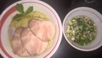 「アゴ出汁細つけ麺（８００円）」@自家製麺SHINの写真