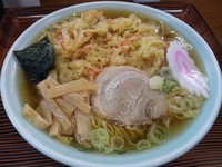 「【裏メニュー】天ぷらラーメン　（大盛り）」@仲よしの写真