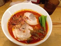 「太肉坦々麺激辛とライス」@担々麺 ほおずきの写真