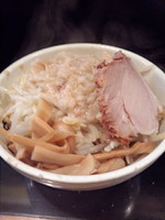 「油そば(野菜マシマシ・アブラブロック)700円」@麺や 希 御徒町店の写真