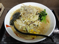 「紅味噌ラーメン（野菜中盛り）」@麺屋 馬鹿力の写真