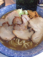 「チャーシューラーメン+大盛り」@豚骨一燈の写真