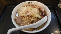 「らーめんタコ イカ ブタ（立川らぁ麺団）」@煮干しらーめん青樹 立川店の写真