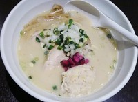 「【限定】鶏と帆立と私。850円」@スタミナラーメン 馬しゃ屋の写真