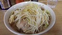「ラーメン(ニンニク少、野菜少、カラメ)」@ラーメン二郎 栃木街道店の写真