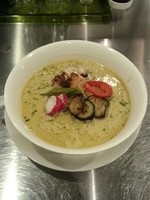 「【限定】グリーンカレー・ラーメン」@Bia Biaの写真