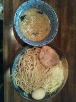 「つけ麺(並)(アブラカラメ)＋煮卵」@ラーメンJAPAN 川口本店の写真