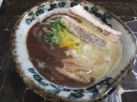 「純鶏そば　海老風味（８００円）」@特級鶏蕎麦 龍介の写真