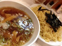 「ざるらぁめん・大盛り」@らぁめん ほりうち 新橋店の写真