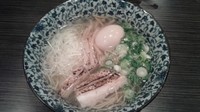 「あっさり鶏そば＋味玉＋替玉」@鶏そば 一瑳の写真