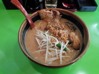 「北海道味噌ラーメン+チャーシュー１枚」@味噌屋 麺吉 水戸店の写真