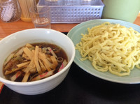 「メンマつけ麺」@つけ麺 丸長の写真